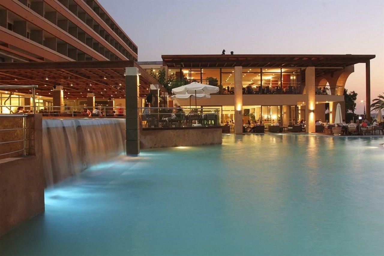 Oceanis Beach Hotel Ixia  Ngoại thất bức ảnh