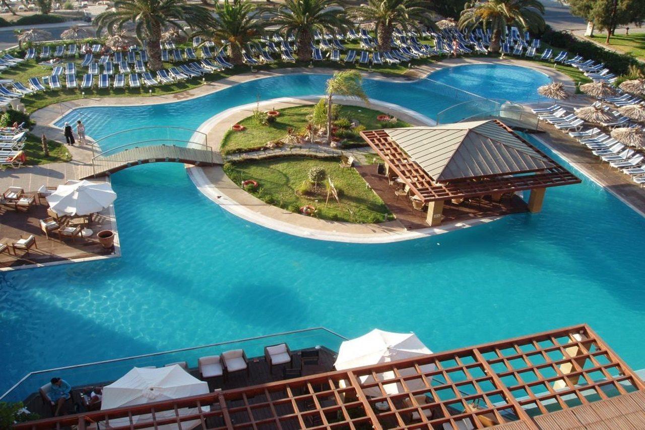 Oceanis Beach Hotel Ixia  Ngoại thất bức ảnh