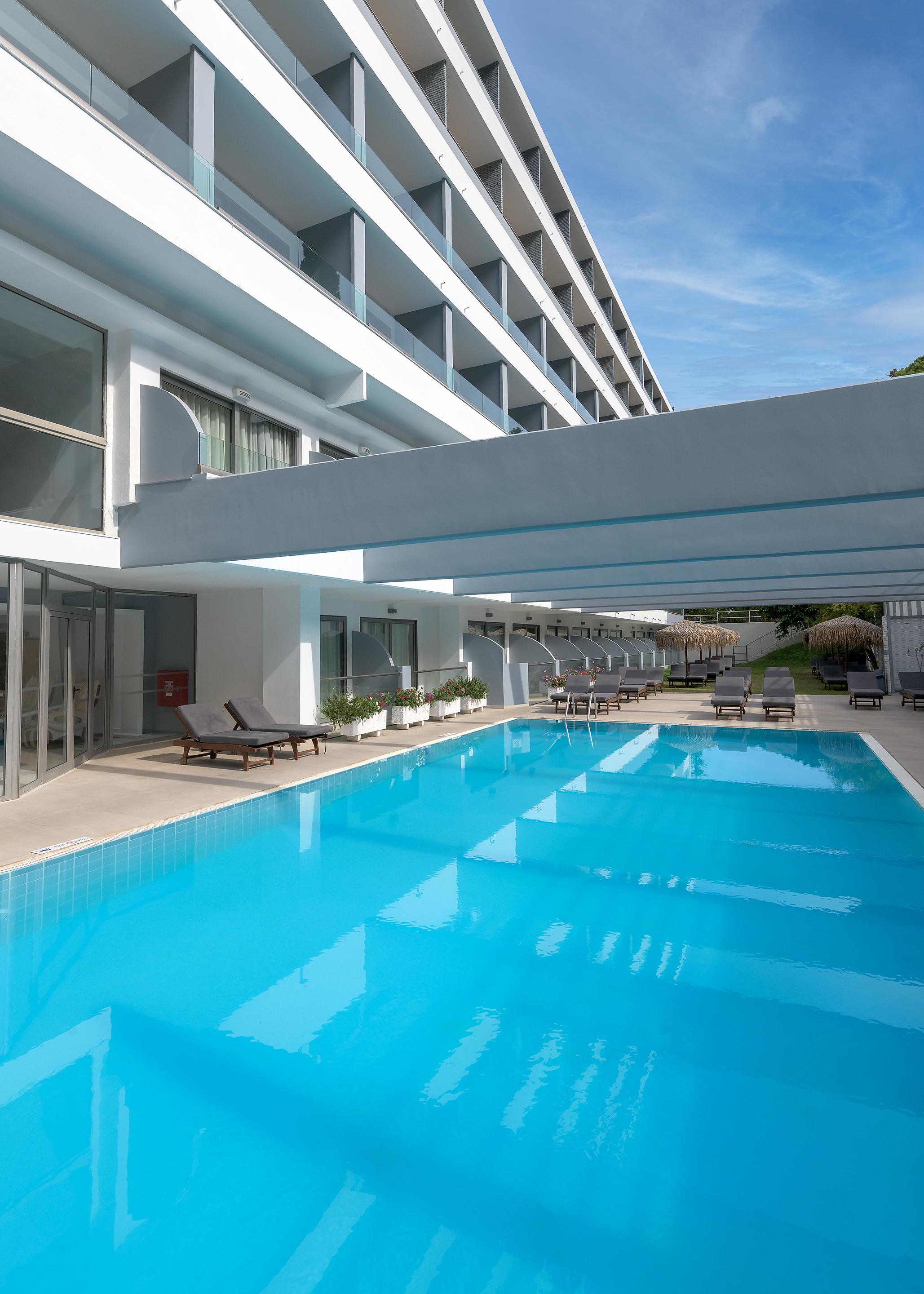 Oceanis Beach Hotel Ixia  Ngoại thất bức ảnh