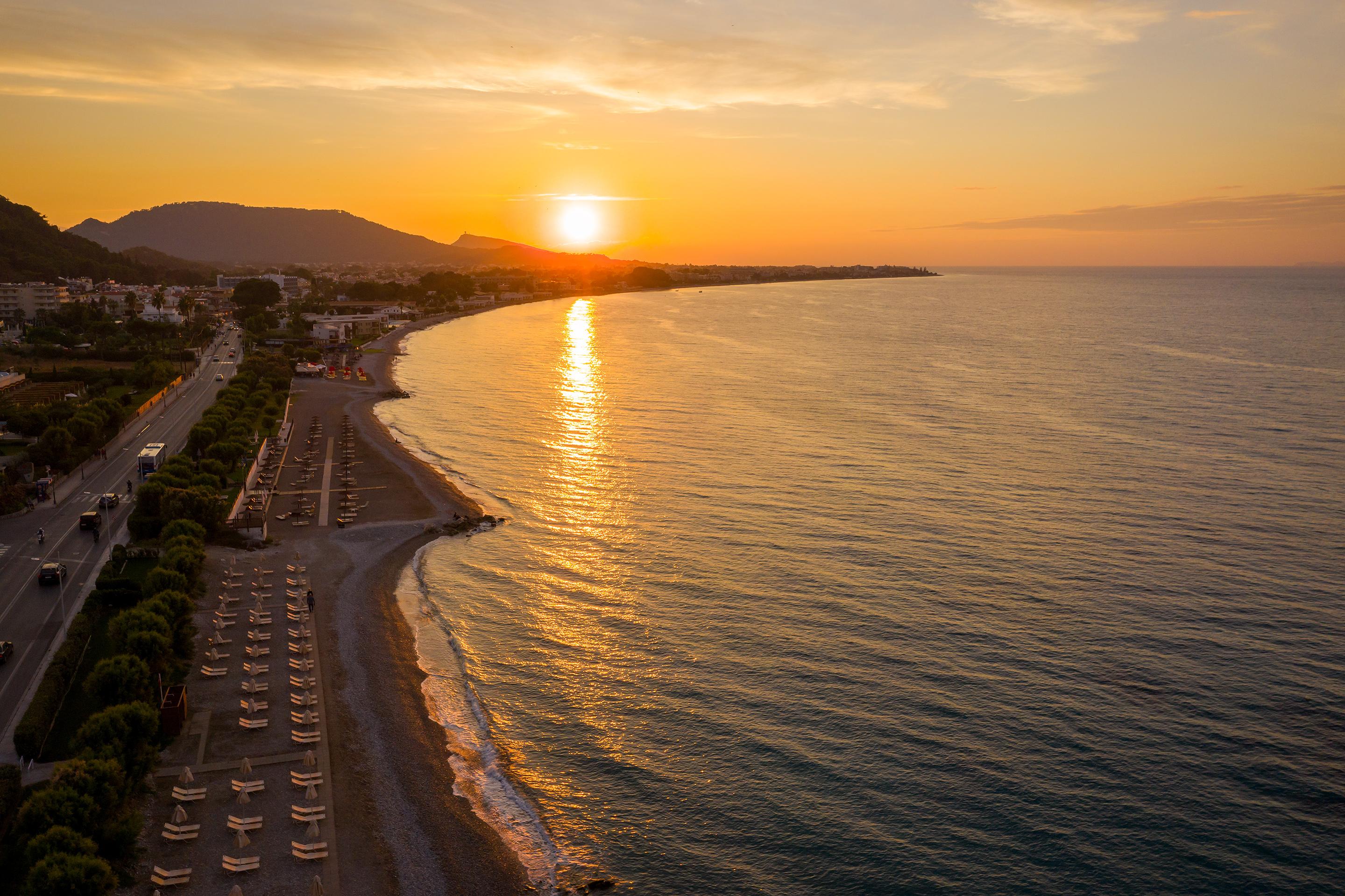 Oceanis Beach Hotel Ixia  Ngoại thất bức ảnh