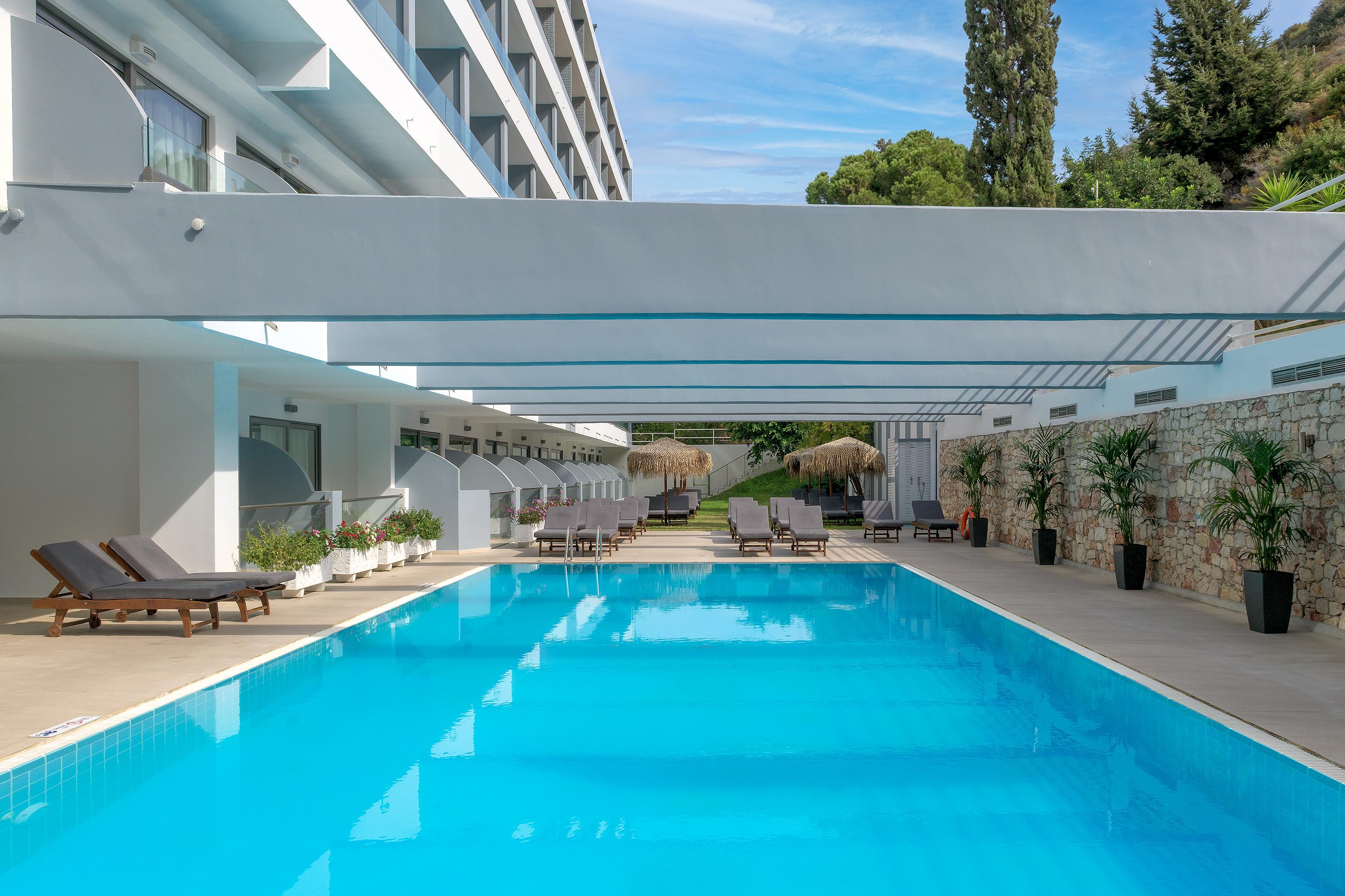 Oceanis Beach Hotel Ixia  Ngoại thất bức ảnh