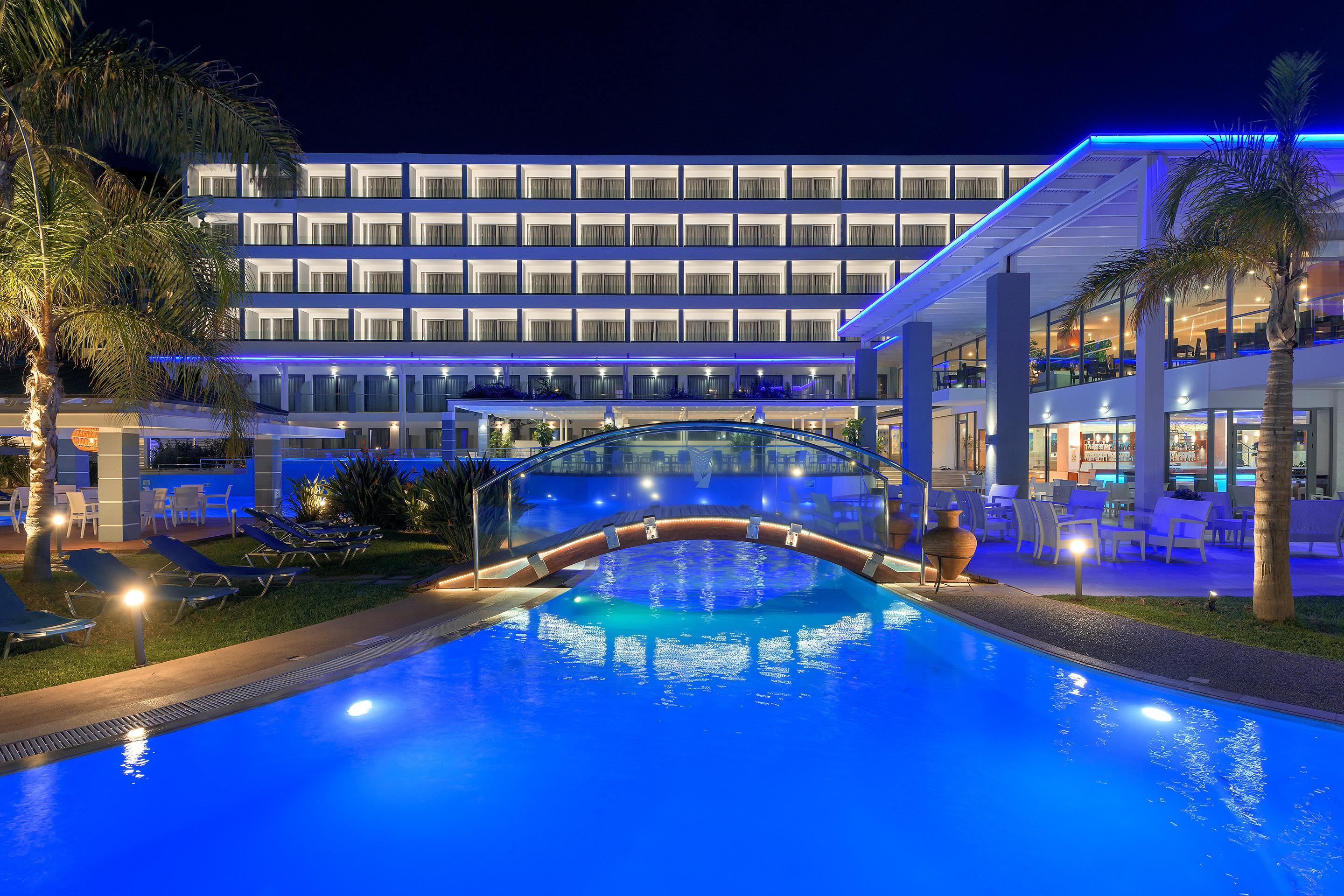 Oceanis Beach Hotel Ixia  Ngoại thất bức ảnh