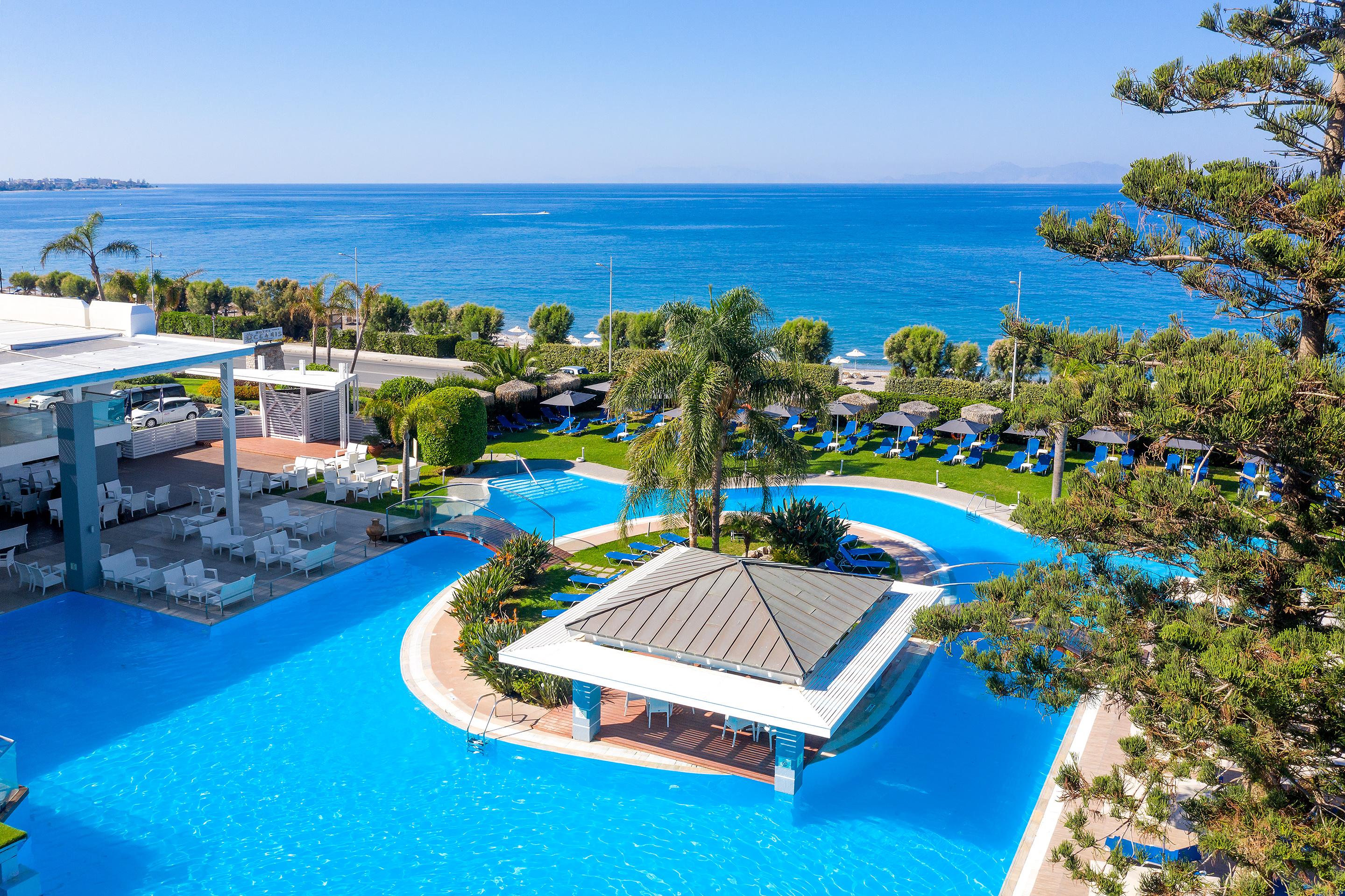 Oceanis Beach Hotel Ixia  Ngoại thất bức ảnh
