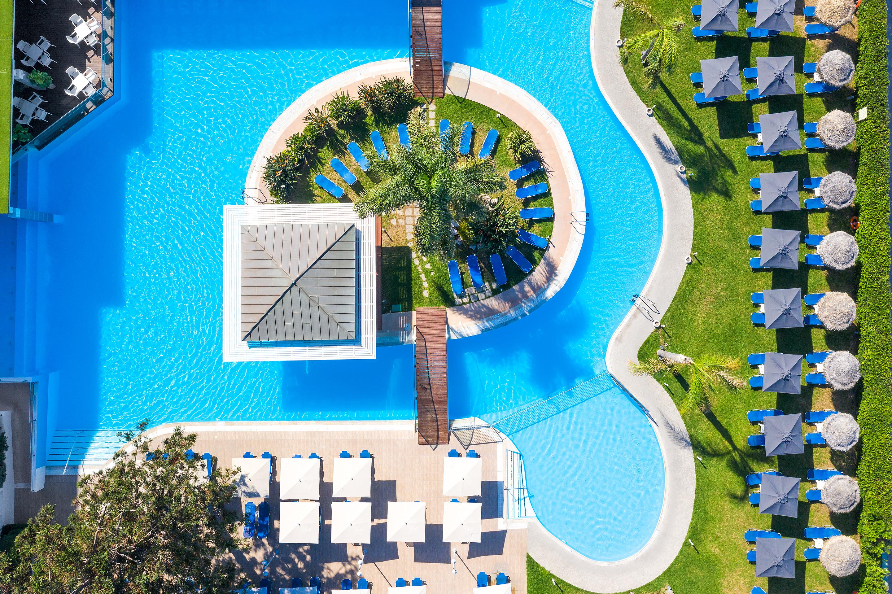 Oceanis Beach Hotel Ixia  Ngoại thất bức ảnh
