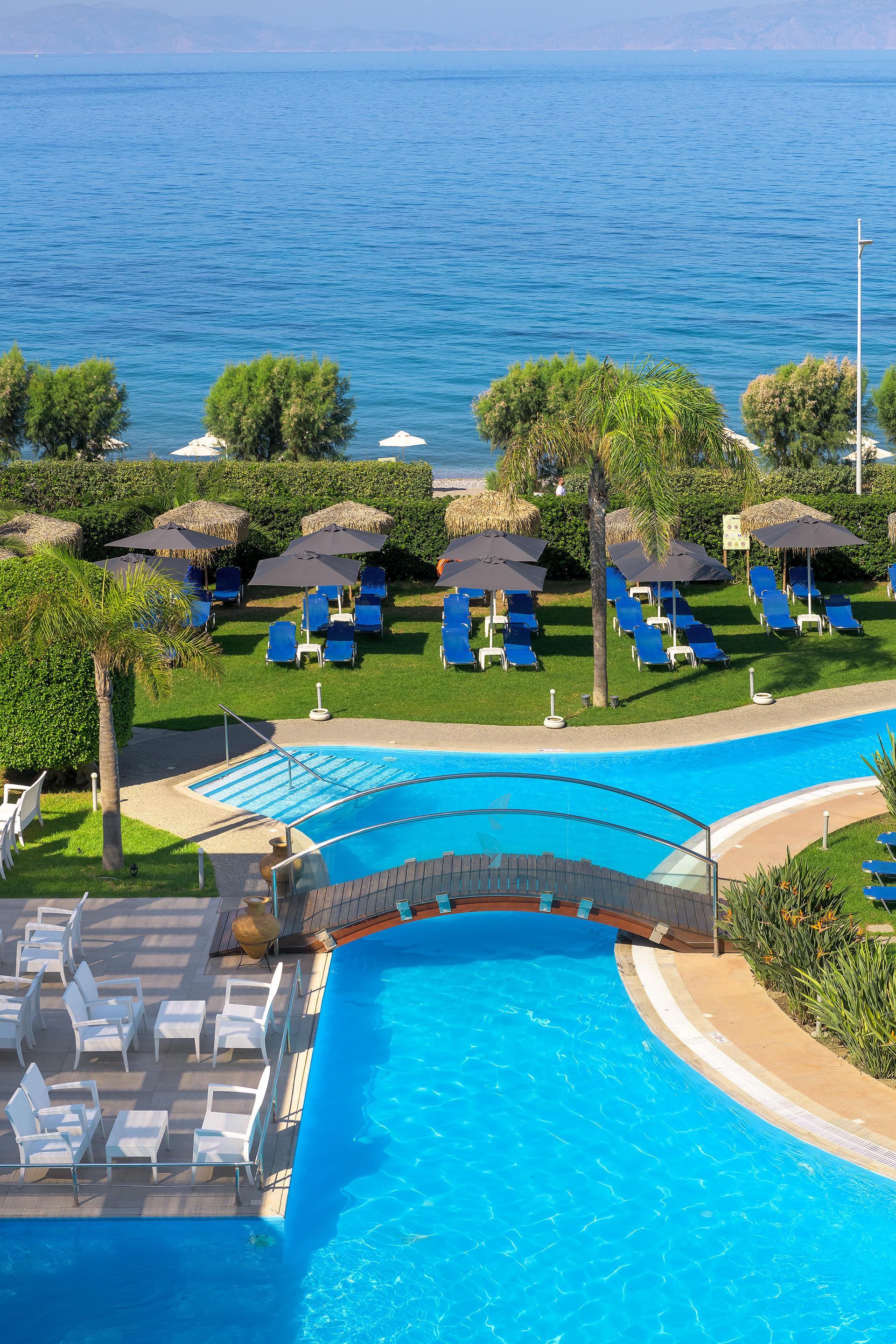 Oceanis Beach Hotel Ixia  Ngoại thất bức ảnh