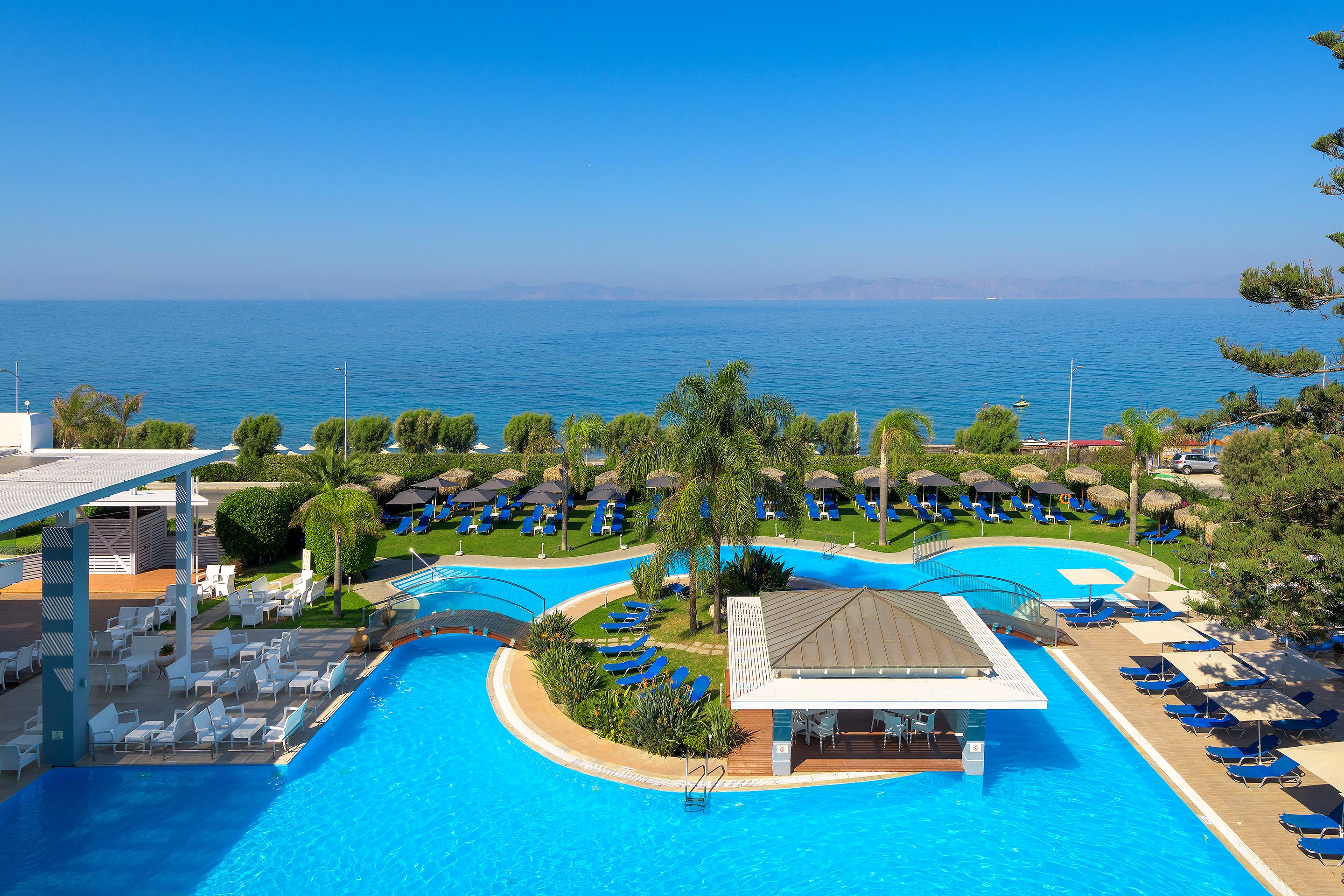 Oceanis Beach Hotel Ixia  Ngoại thất bức ảnh