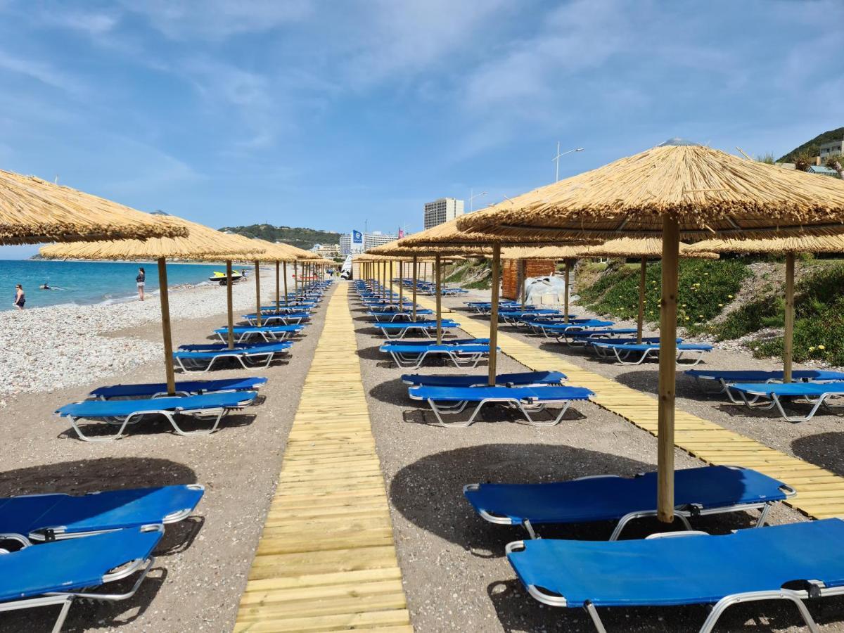 Oceanis Beach Hotel Ixia  Ngoại thất bức ảnh