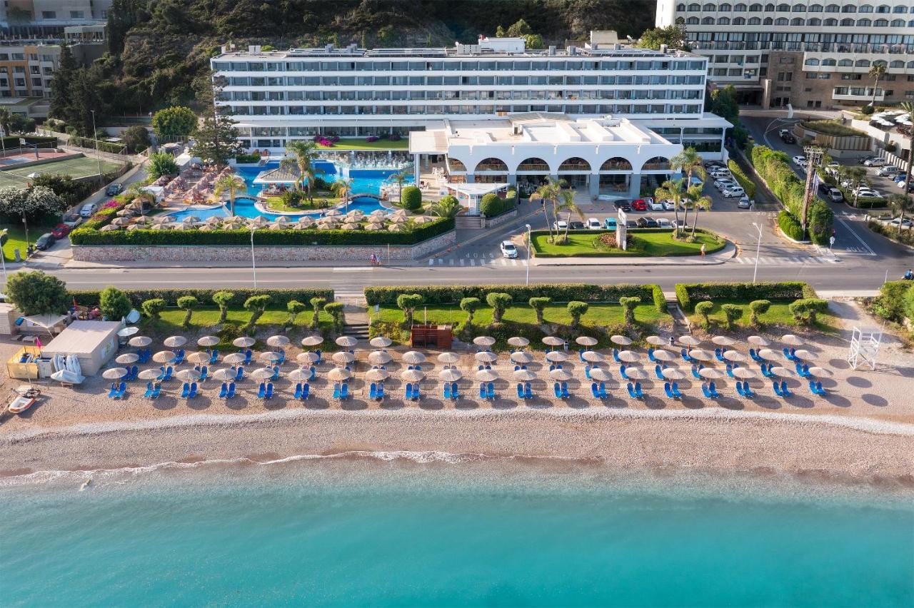 Oceanis Beach Hotel Ixia  Ngoại thất bức ảnh