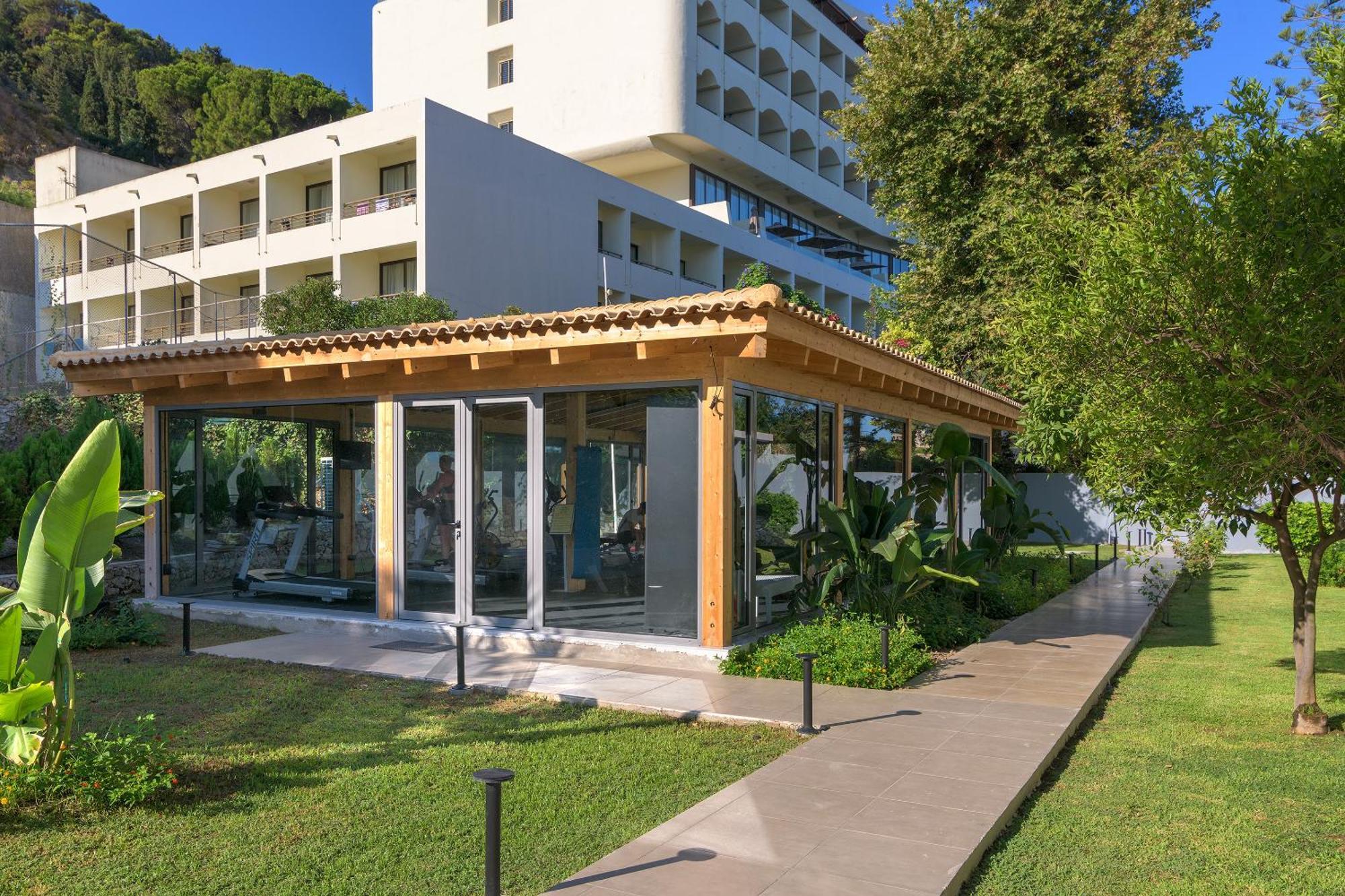 Oceanis Beach Hotel Ixia  Ngoại thất bức ảnh