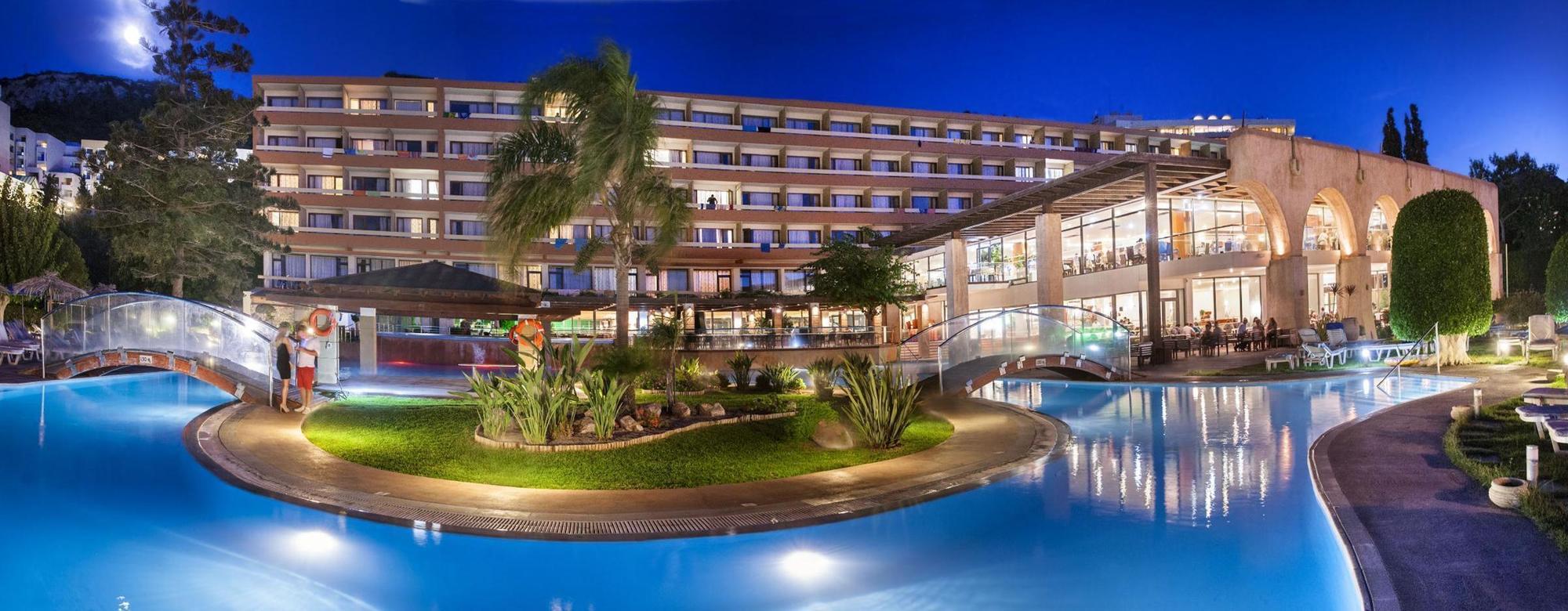 Oceanis Beach Hotel Ixia  Ngoại thất bức ảnh