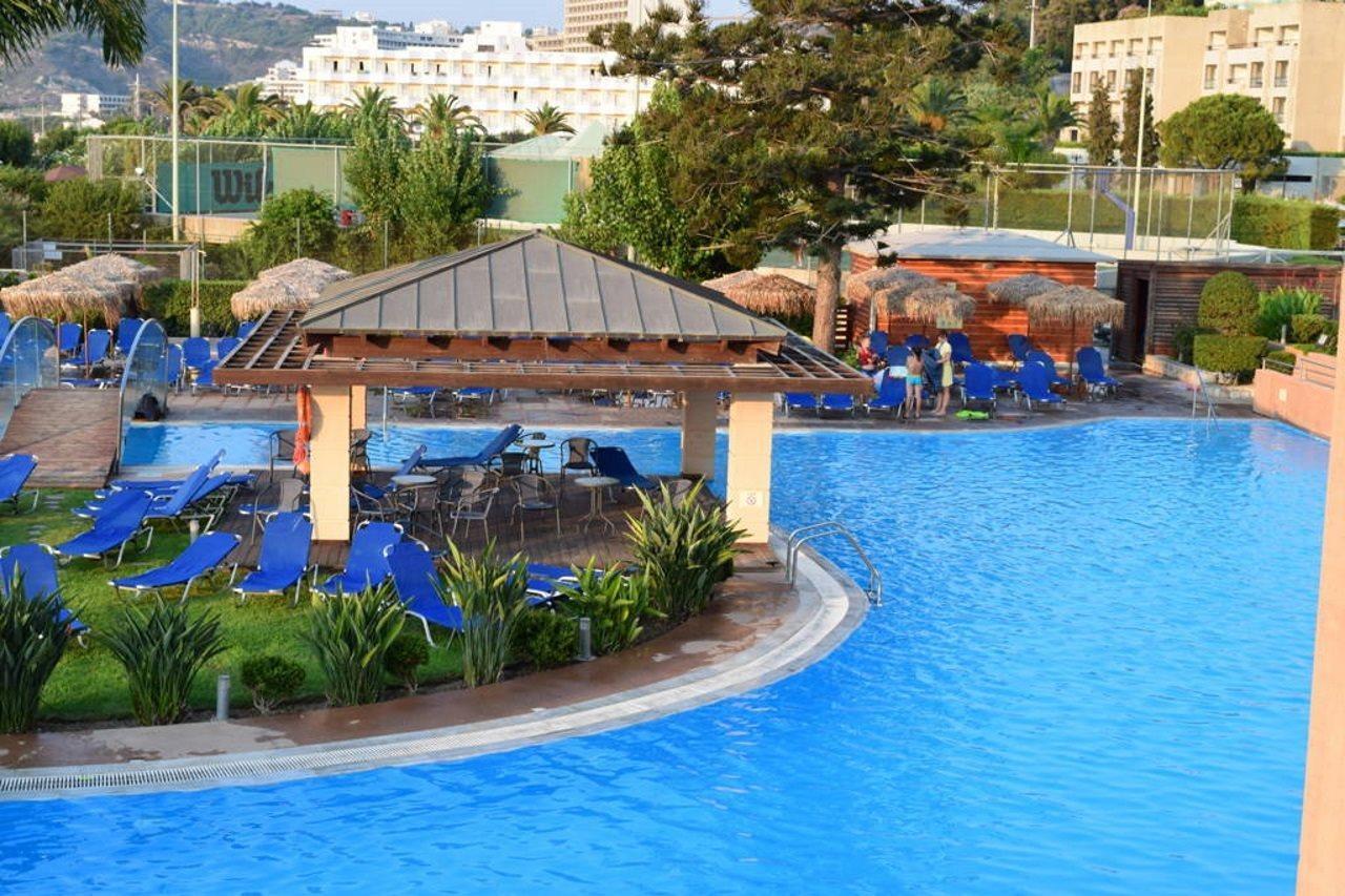 Oceanis Beach Hotel Ixia  Ngoại thất bức ảnh
